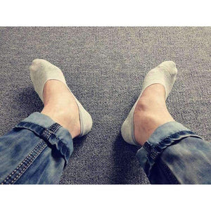 Planet Gates 5Pairs/Lot Fashion Casual Men Socks High Quality Banboo & Cotton Socks Brief Invisible Slippers Male Shallow Mouth No Show Sock