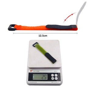 Planet Gates 5pc Fishing Rod Tie Holders Straps Belts Suspenders Fastener Hook Loop Cable Cord Ties Belt Fishing Tackle Fishing Accessories