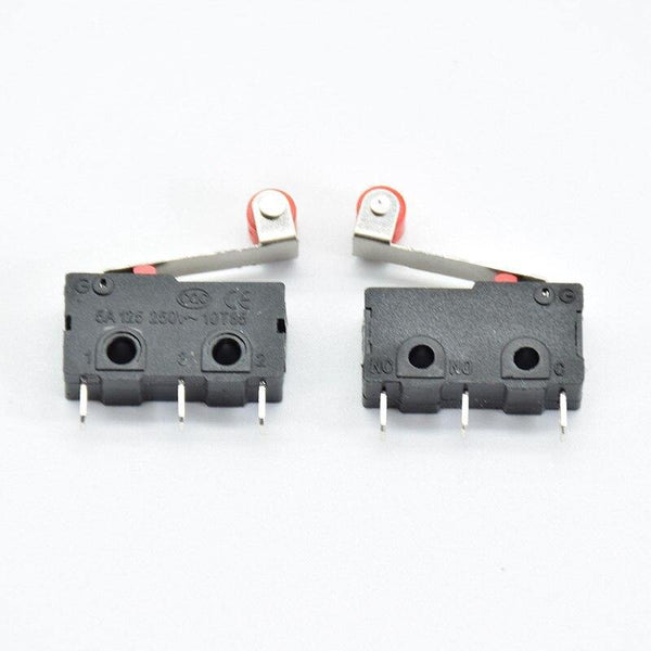 Planet Gates 5pcs-173 5Pcs Mini Micro Limit Switch NO NC 3 Pins PCB Terminals SPDT 5A 125V 250V  Roller  Lever Snap Action Push Microswitches