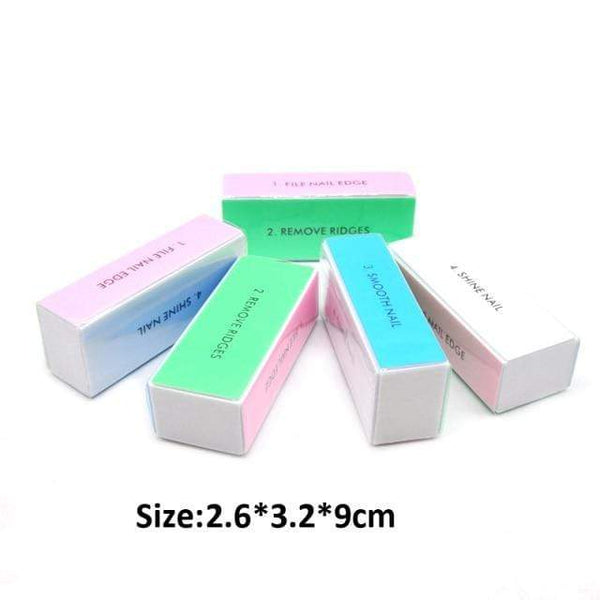 Planet Gates 5pcs 3 5Pcs/Lot Nail Sanding Files Sponge Nail Files Buffers Portable Pedicure Manicure All UV Gel Nail Buffer Block Polishing DIY Tool