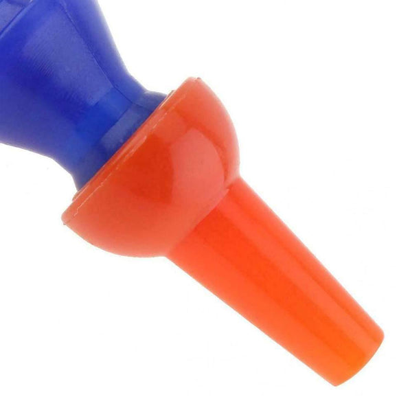 5pcs 300mm Round Nozzle Flexible Water Oil Cooling Tube Coolant Pipes Hose With Switch For CNC Lathe Cooling Tube (Blue 30cm)