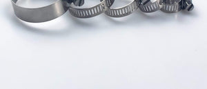 Planet Gates 5pcs 6mm-25mm Stainless Steel Mini Fuel Line Pipe Hose Clamp Clip Optional Size for Air Hose Water Pipe Fuel Hose Silicone