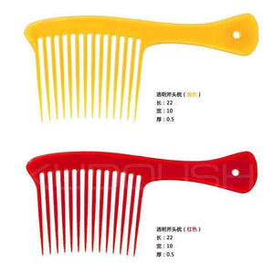 Planet Gates 5pcs Anti-static Big Brush Fashion Salon Big Comb hair curly large comb plus long teeth Hair Care Styling Tools
