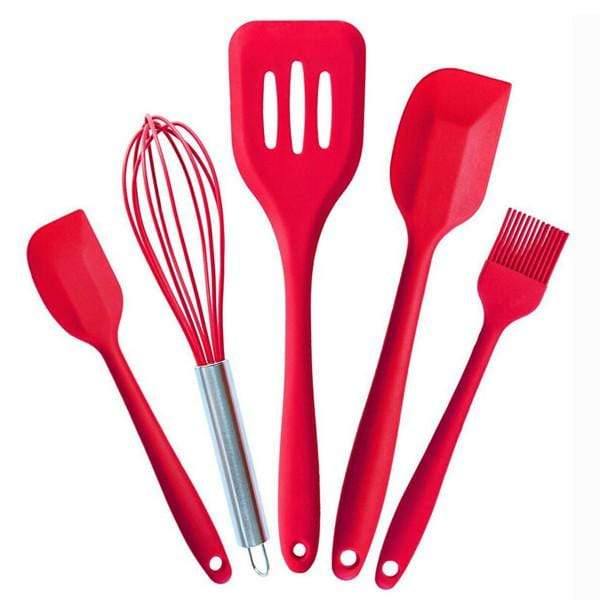 Planet Gates 5pcs B 10pcs 5pcs Silicone Cooking Utensils Sets Heat Resistant Kitchenware Baking Utensils Kitchen Cooking Tools Set Accessories