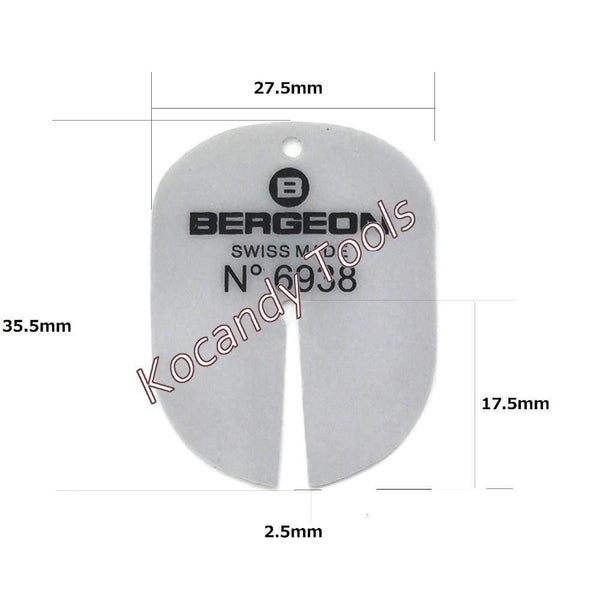 Planet Gates 5PCS BERGEON 6938 DIAL PROTECTOR SHIM WATCH HANDS REMOVER SHIM FOR WATCH DAIL CUSHION WATCH REPAIR TOOLS