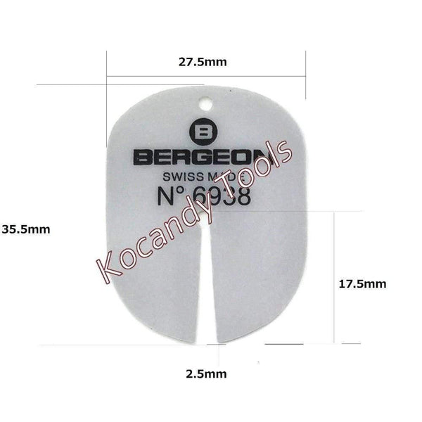Planet Gates 5PCS BERGEON 6938 DIAL PROTECTOR SHIM WATCH HANDS REMOVER SHIM FOR WATCH DAIL CUSHION WATCH REPAIR TOOLS