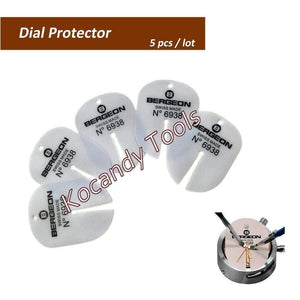 Planet Gates 5PCS BERGEON 6938 DIAL PROTECTOR SHIM WATCH HANDS REMOVER SHIM FOR WATCH DAIL CUSHION WATCH REPAIR TOOLS