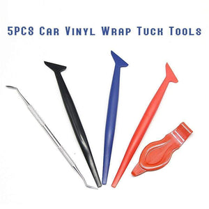 Planet Gates 5PCS Car Stickers Corner Decorate Scraper for Window Tint Application  Car Vinyl Wrap Tuck Tools Gasket Micro Squeegee