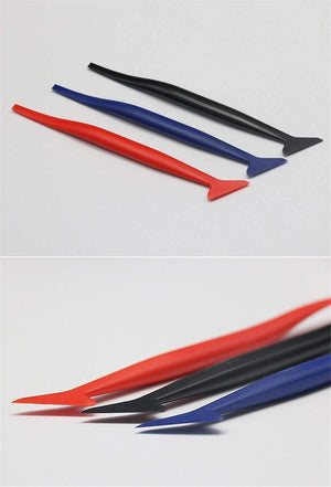 Planet Gates 5PCS Car Stickers Corner Decorate Scraper for Window Tint Application  Car Vinyl Wrap Tuck Tools Gasket Micro Squeegee