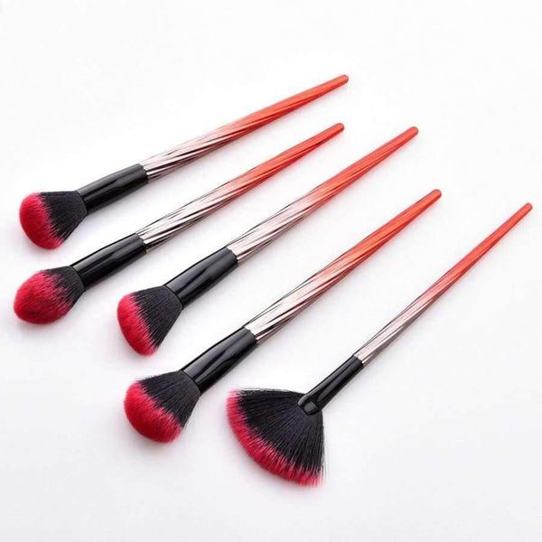 Planet Gates 5pcs / China 5Pcs Pro Makeup Brushes Set Foundation Powder Eyeshadow Eyeliner Lip Brush Tool