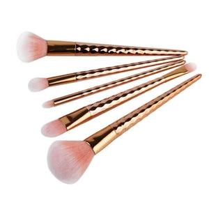 Planet Gates 5Pcs Colorful Cosmetic Eyebrow Eyeshadow Brush Makeup Brush Sets Kits Tools Free Ship