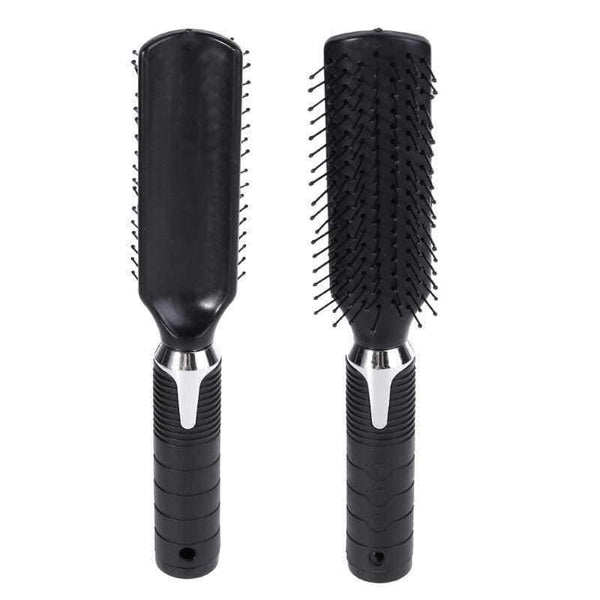 Planet Gates 5Pcs Fashion Women Hair Brush Massage Scalp Massager Comb Holder Set With Mirror & Stand Hair Care Styling Tools