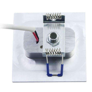 Planet Gates 5pcs / lot 1W Square Recessed LED Wall Lamp Footlight Aluminum Alloy Corner Light for Pathway Step Stair Basement AC110V 220V