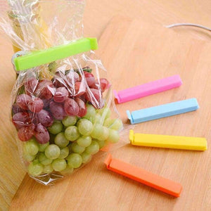 Planet Gates 5pcs/lot Bag Clips Food Fresh Keeping Plastic Food Close Clip Home Storage Organization Kitchen Tool Food Snack Sealing