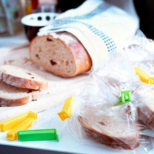 Planet Gates 5pcs/lot Bag Clips Food Fresh Keeping Plastic Food Close Clip Home Storage Organization Kitchen Tool Food Snack Sealing