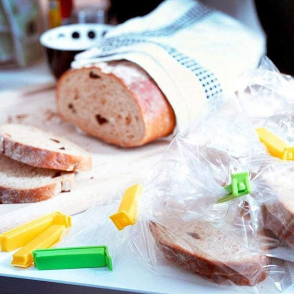 Planet Gates 5pcs/lot Bag Clips Food Fresh Keeping Plastic Food Close Clip Home Storage Organization Kitchen Tool Food Snack Sealing