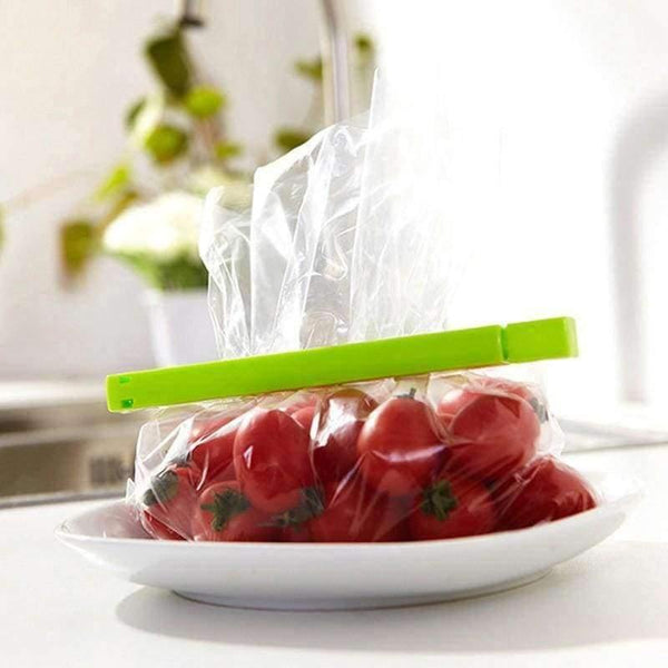 Planet Gates 5pcs/lot Bag Clips Food Fresh Keeping Plastic Food Close Clip Home Storage Organization Kitchen Tool Food Snack Sealing