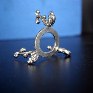 Planet Gates 5PCS/LOT Fashion Crystal Ball Pedestal Glass Diamond Support Base Office Display Decoration