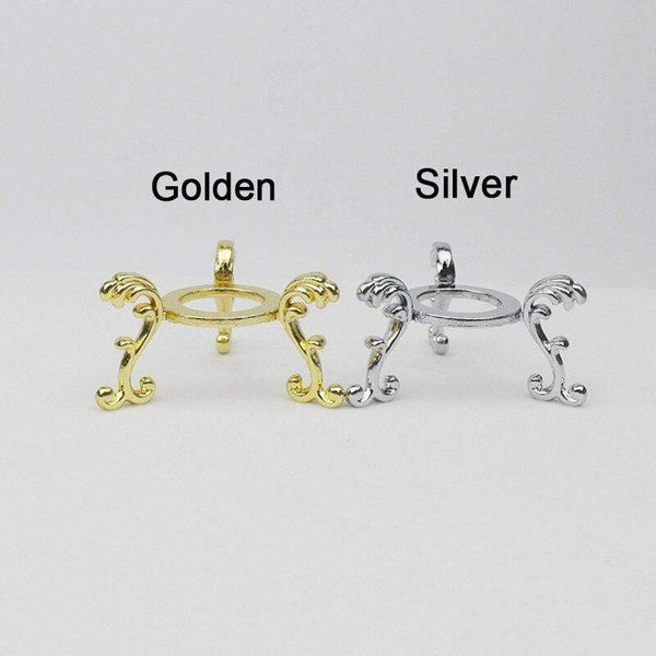 Planet Gates 5PCS/LOT Fashion Crystal Ball Pedestal Glass Diamond Support Base Office Display Decoration