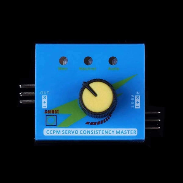 Planet Gates 5pcs/lot Multi Servo Tester 3CH ECS Consistency Speed Controler Power Channels CCPM Meter Hot Selling