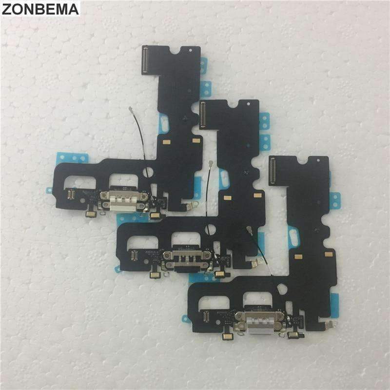 Planet Gates 5pcs/lot NEW Charger Charging Port Dock USB Connector Flex Cable For iPhone 7 7G 4.7" Headphone Audio Jack Ribbon