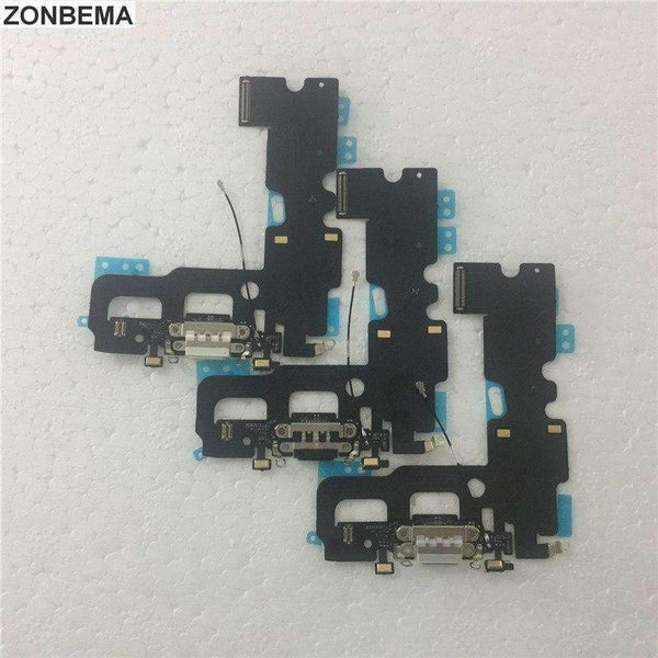 Planet Gates 5pcs/lot NEW Charger Charging Port Dock USB Connector Flex Cable For iPhone 7 7G 4.7" Headphone Audio Jack Ribbon