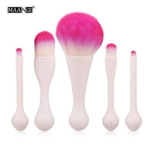 Planet Gates 5pcs mini 5-20Pcs Diamond Makeup Brushes Set Fan Powder Foundation Blush Eye shadow Lip Cosmetic Beautiful Make Up Brush Tools