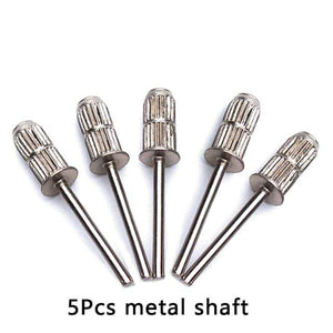 Planet Gates 5pcs Nail Drill Bits Foot Care Polishing Manicure Gel Polish Remover Replacement Tools Cutter Zebra Sanding Bands