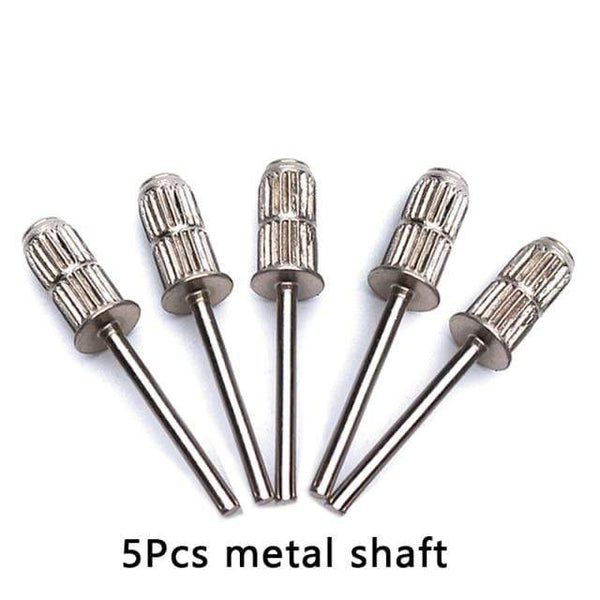 Planet Gates 5pcs Nail Drill Bits Foot Care Polishing Manicure Gel Polish Remover Replacement Tools Cutter Zebra Sanding Bands