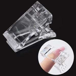 Planet Gates 5Pcs Nail Tips Clip Quick Building Poly UV Builder Gel Assistant Tool DIY Manicure Plastic Extension Clamp