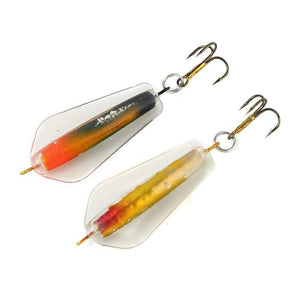 Planet Gates 5pcs/pack 12.5g 5cm cheap winter ice fishing lures multi-color quickly sinking lead tube plastic wobbler ice fish lure bait