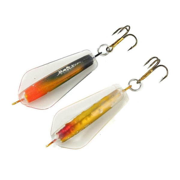 Planet Gates 5pcs/pack 12.5g 5cm cheap winter ice fishing lures multi-color quickly sinking lead tube plastic wobbler ice fish lure bait