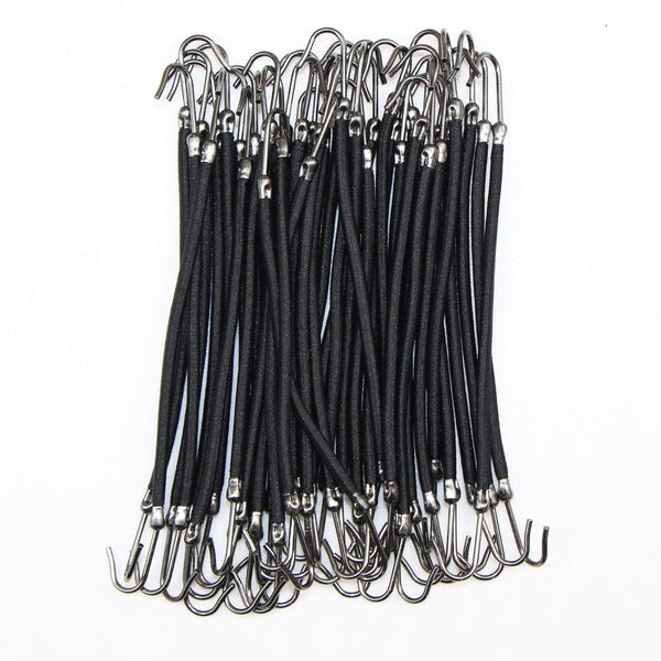 5pcs Ponytail Rubber Elastic Hook Hair Bands For Women Girls Gum Hooks Hair Accessories Styling tools Holder Bungee Bands