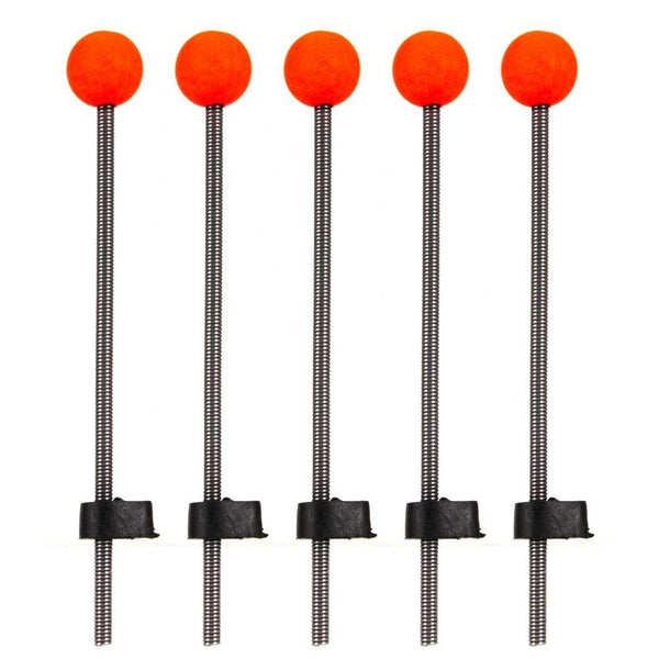 Planet Gates 5pcs Portable Winter Fishing Rods Ice Fishing Rod Pole Tip Spring Ball for Outdoor Winter Fishing Tackle