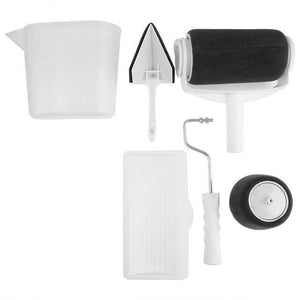 Professional Decorative Paint Roller Edger Office Room Wall Painting Design Paint Runner pro roller brush handle tool Sets House