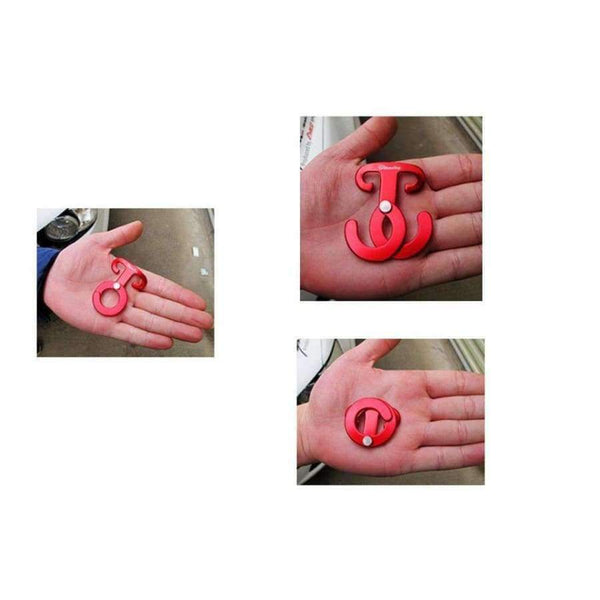 Planet Gates 5PCS Rope Hanger Outdoor Camping Tent Multi Tool Paracord Rope Buckle Survival Buckle Camp Equipment