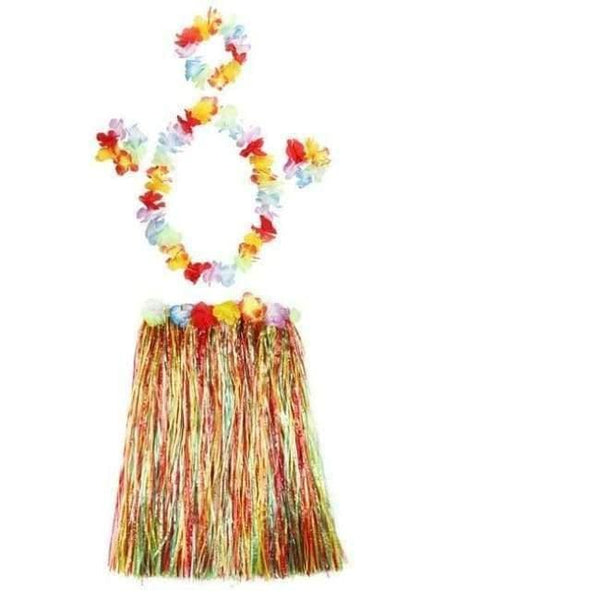 Planet Gates 5pcs set colourful / 30cm 5PCS/set Plastic Fibers Women Grass Skirts Hula Skirt Hawaiian costumes 30CM/40/CM60CM Ladies Dress Up Festive & Party Supplies