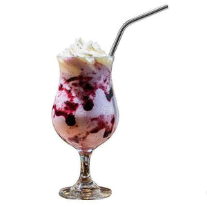 Planet Gates 5pcs/set Stainless Steel Bent Drinking Straws Reusable Beverage Straws With Cleaning Brush For 20oz Wine Accessories