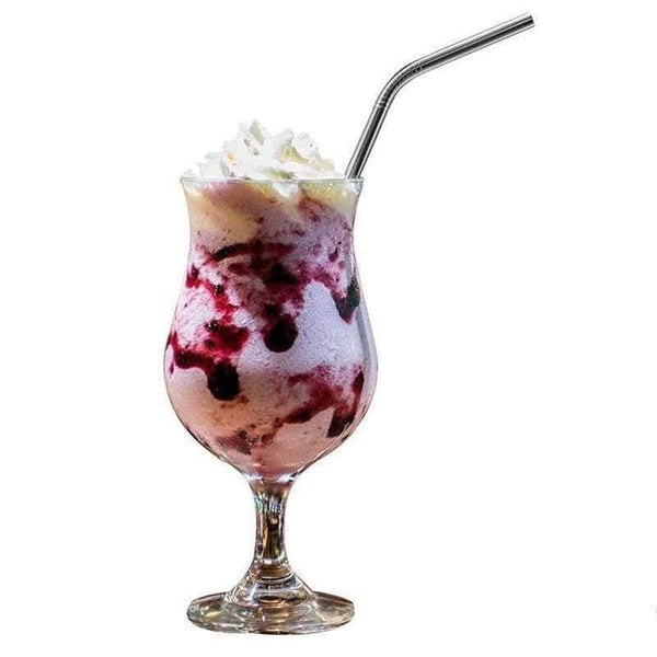 Planet Gates 5pcs/set Stainless Steel Bent Drinking Straws Reusable Beverage Straws With Cleaning Brush For 20oz Wine Accessories