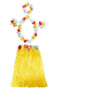 Planet Gates 5PCSset yellow / 30cm 5PCS/set Plastic Fibers Women Grass Skirts Hula Skirt Hawaiian costumes 30CM/40/CM60CM Ladies Dress Up Festive & Party Supplies