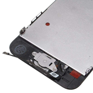 Planet Gates 5s Black with Gifts LCD Touch Screen Digitizer For iPhone 5s+Home Button+Front Camera+Ear Speaker with Gifts Tempered Glass+Tools