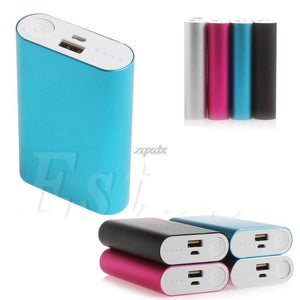 Planet Gates 5V 1.5A Aluminum Power Bank Case Kit 3X 18650 Battery Charger Case Box for Cell Phone Z17 Drop ship