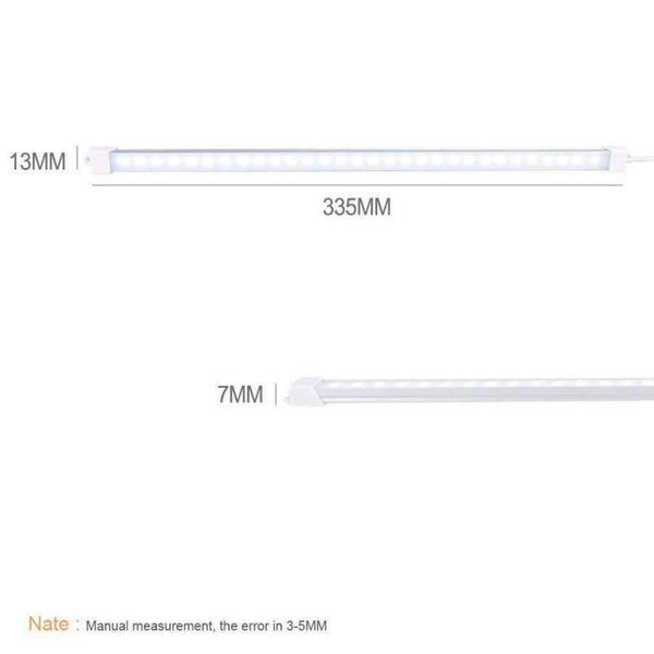 Planet Gates 5V USB LED Book Lights Portable LED Desk Lamp Portable Strip Tube Bulb