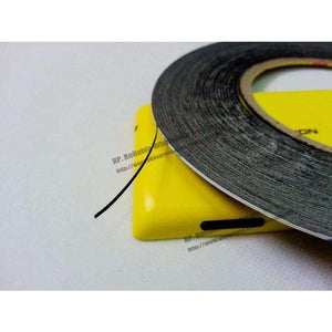 Planet Gates 5x (1.5mm*50M) 3M 9448AB Double Sided Black Adhesive Tape Glue for Samsung Galaxy HTC iphone ipad Phone Touch Screen LCD Display