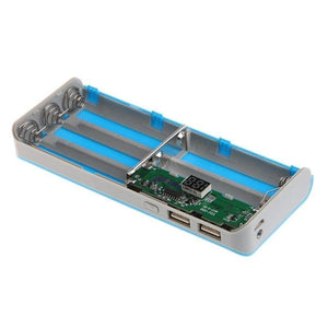 Planet Gates 5x 18650 Li-Battery Charger LCD Display DIY Power Bank Case Flashlight External Box Oct30 Drop ship