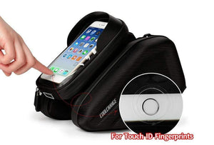 Planet Gates 6.0 inch / China Waterproof Bike Bag Frame Front Head Top Tube Cycling Bag Double IPouch 6.2 Inch Touch Screen Bicycle Bag Accessories