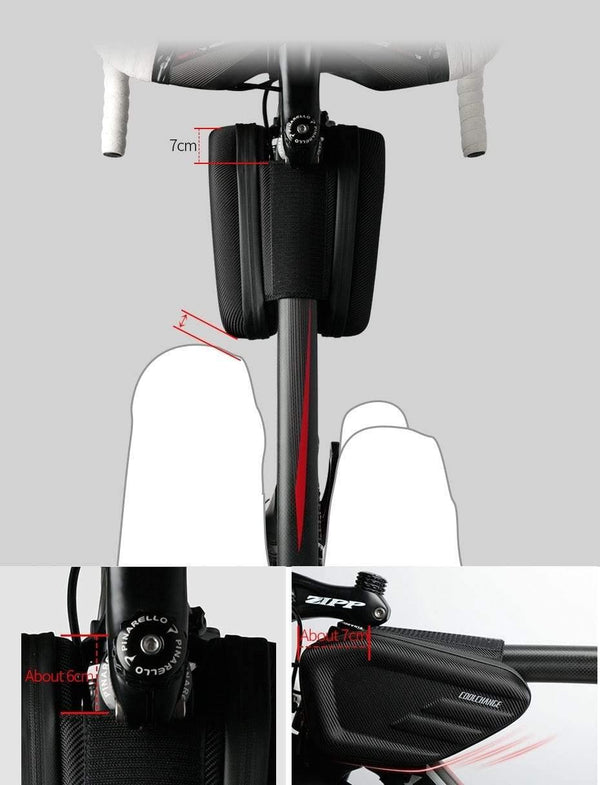 Planet Gates 6.0 inch / China Waterproof Bike Bag Frame Front Head Top Tube Cycling Bag Double IPouch 6.2 Inch Touch Screen Bicycle Bag Accessories