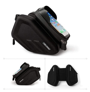 Planet Gates 6.0 inch / China Waterproof Bike Bag Frame Front Head Top Tube Cycling Bag Double IPouch 6.2 Inch Touch Screen Bicycle Bag Accessories