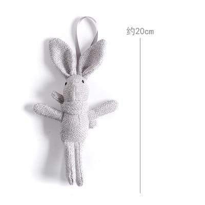 18-20CM Teddy Bear Stuffed Plush Toys Cute Dress Rabbit Pendant Dolls Gifts Birthday Wedding Party Decor