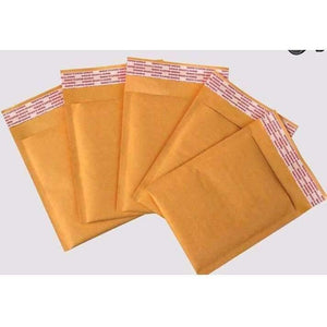 Planet Gates 6.28 50pcs 110*130mm Small Kraft Paper Bubble Envelopes Courier bags Jewelry Package Mailers Padded Shipping Business Supplies